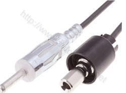 Chrysler 08/2001->, Chevrolet, Jeep,  antenna átalakító adapter / cs-chy04 /